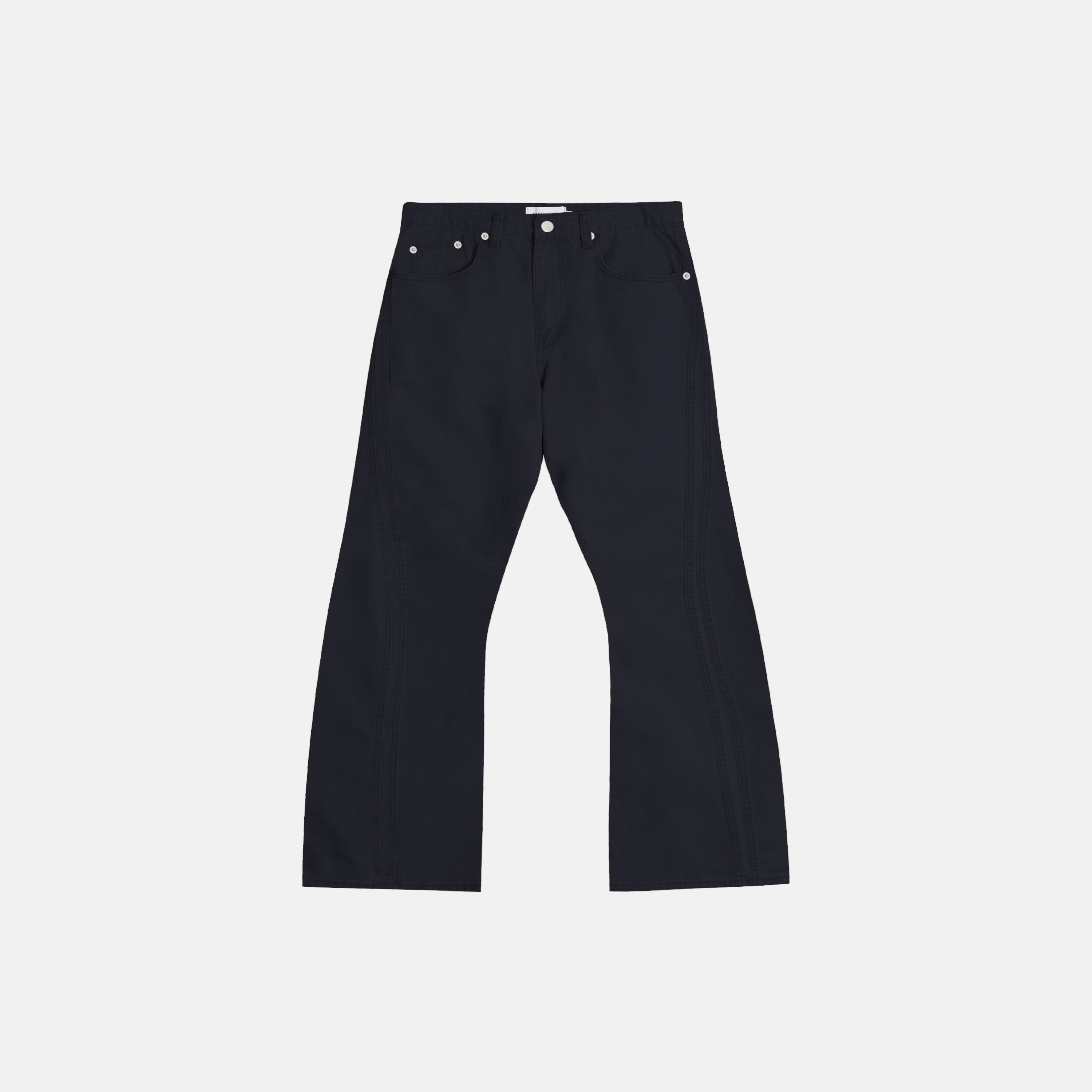 Washed Seam Flare Pants