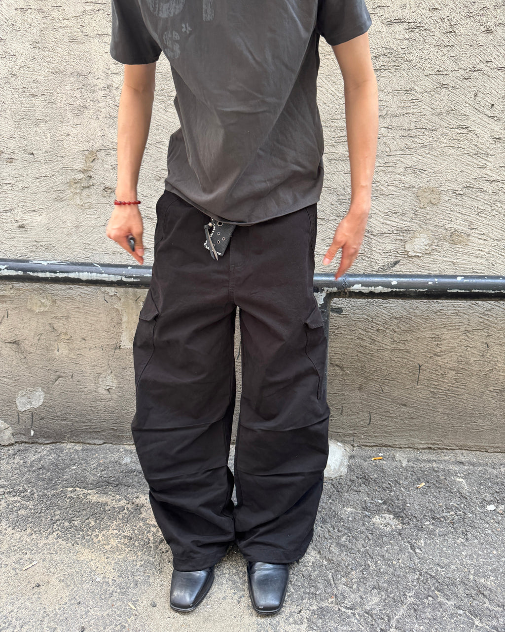Snap-Pocket Cotton Cargo Pants
