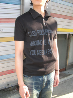 Graphic Slim-Fit Pique Polo Shirt