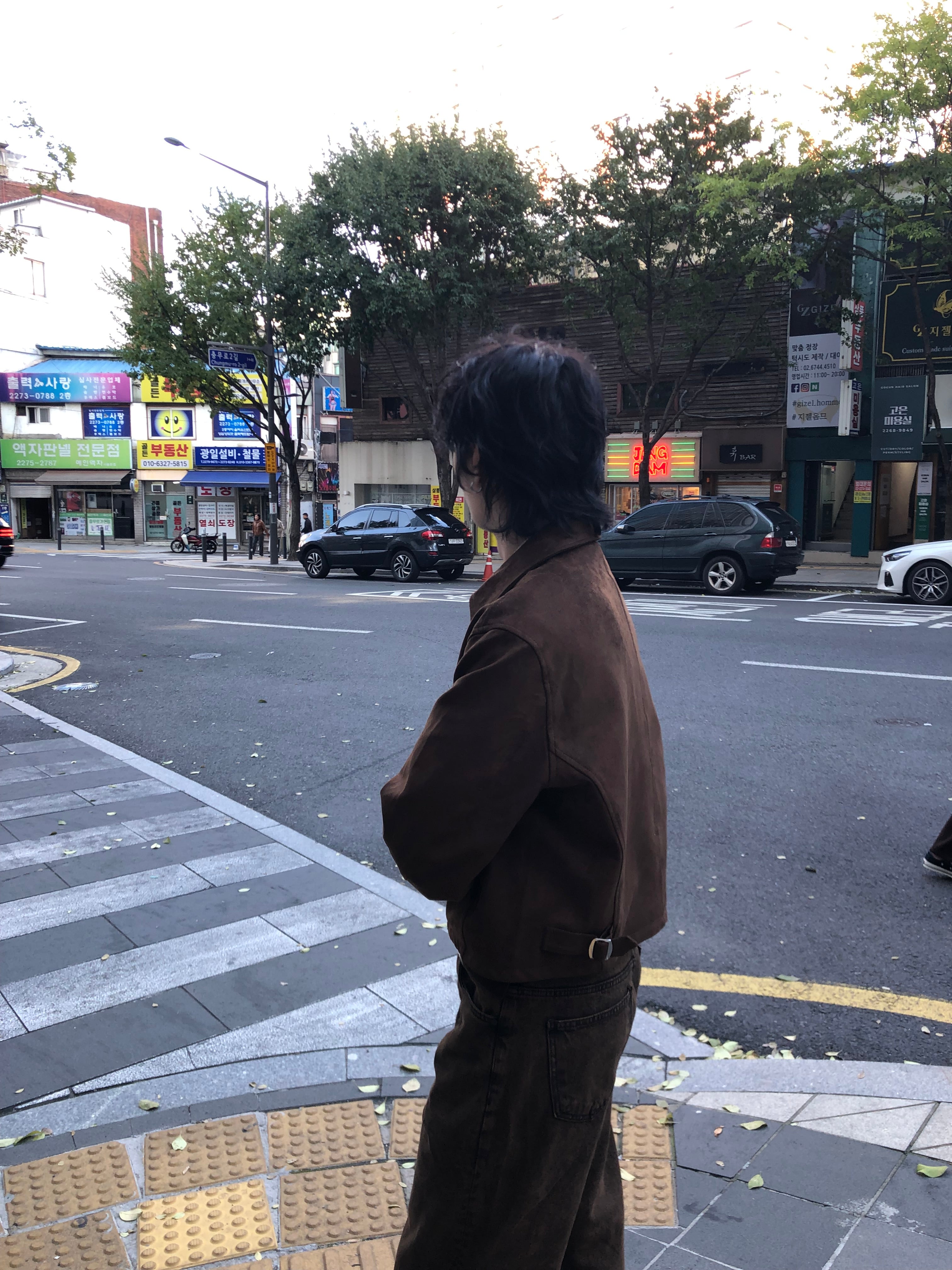 Vintage Suede Zip Jacket