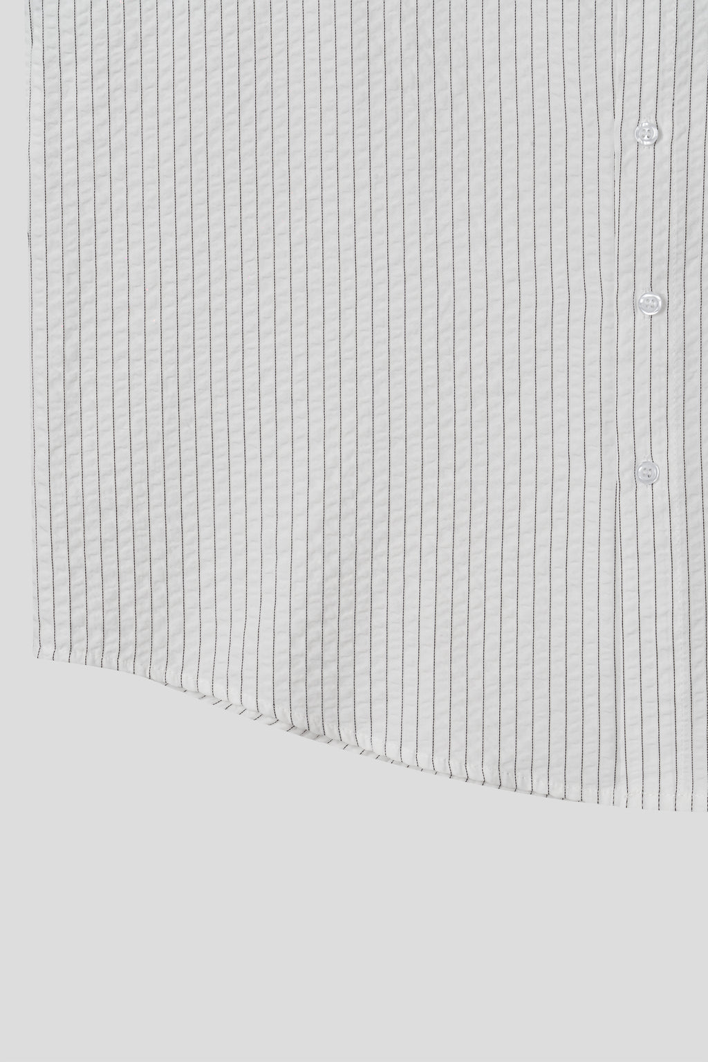 Textured Stripe Seersucker Shirt