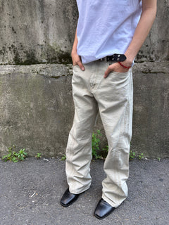 Washed Seam Flare Pants