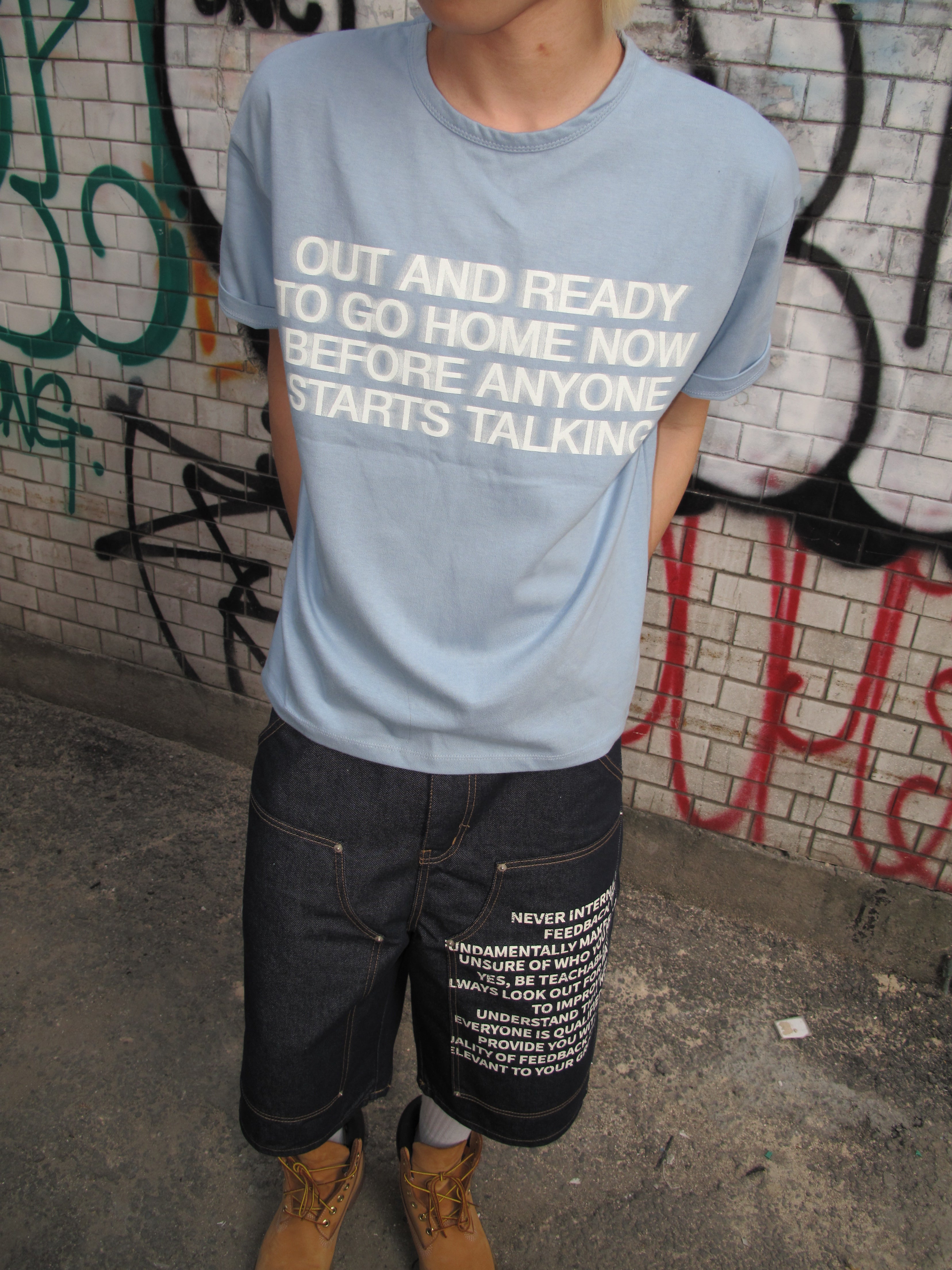Out and Ready Graphic Cotton T-Shirt