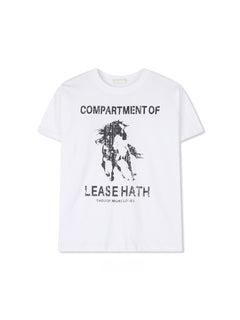 Distressed Horse Graphic Cotton Tee