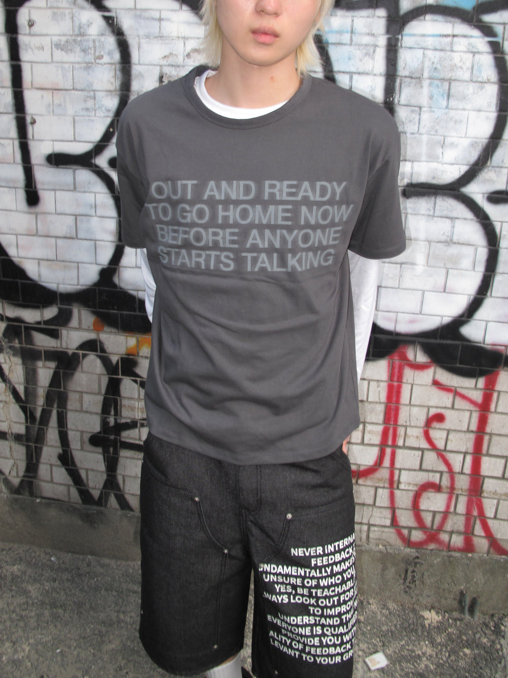 Out and Ready Graphic Cotton T-Shirt