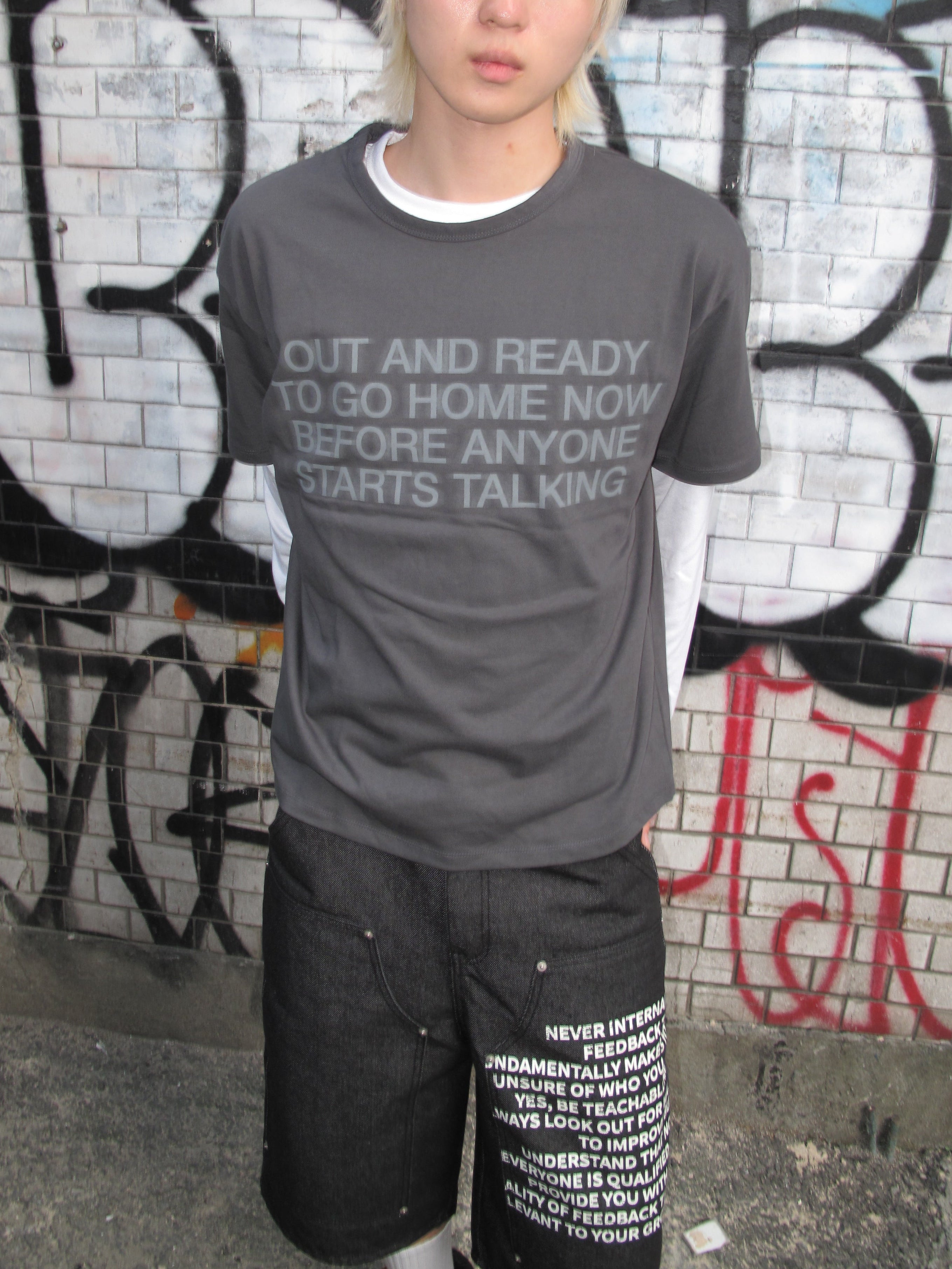 Out and Ready Graphic Cotton T-Shirt