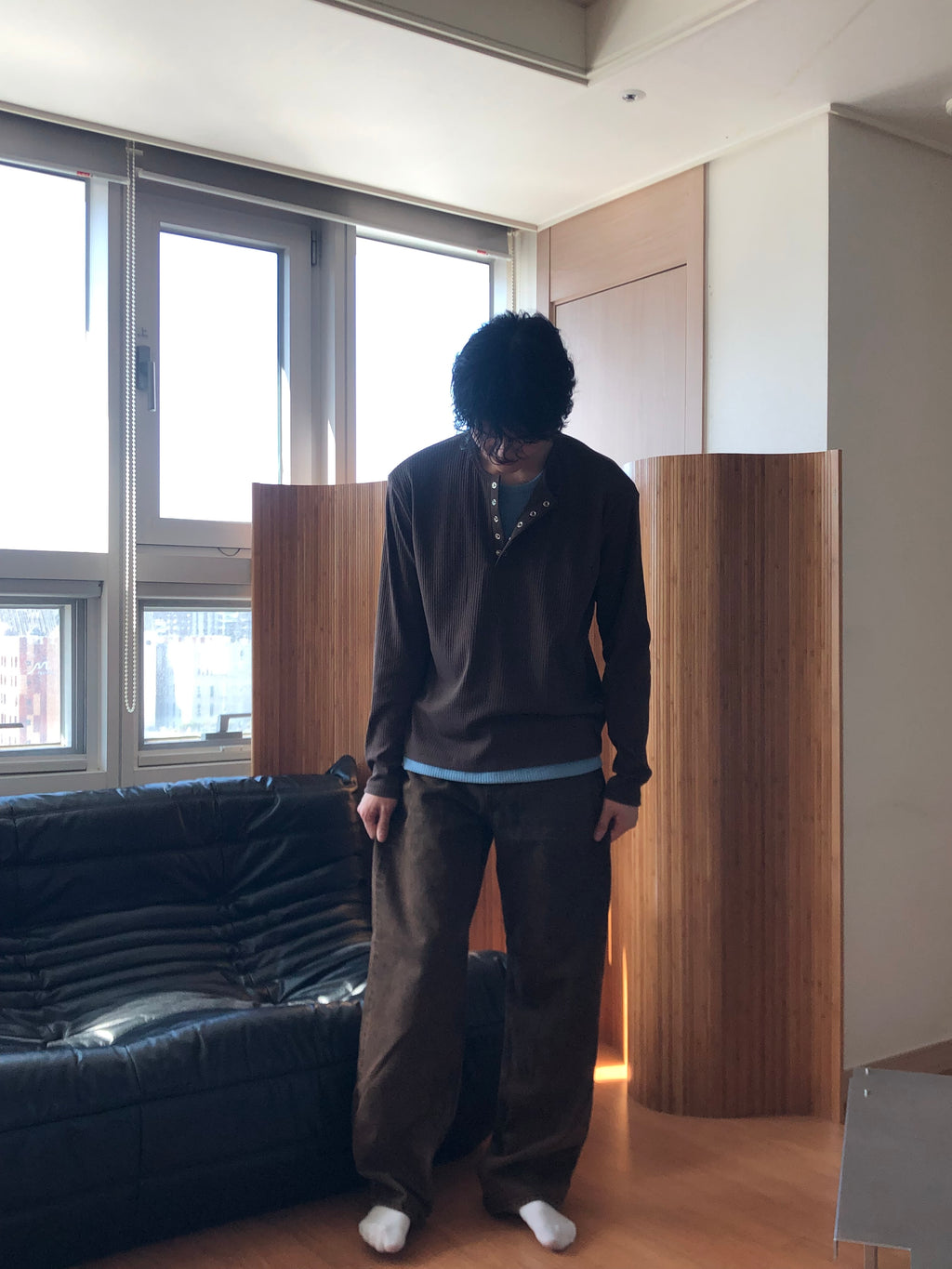 Essential Layering Ribbed Henley