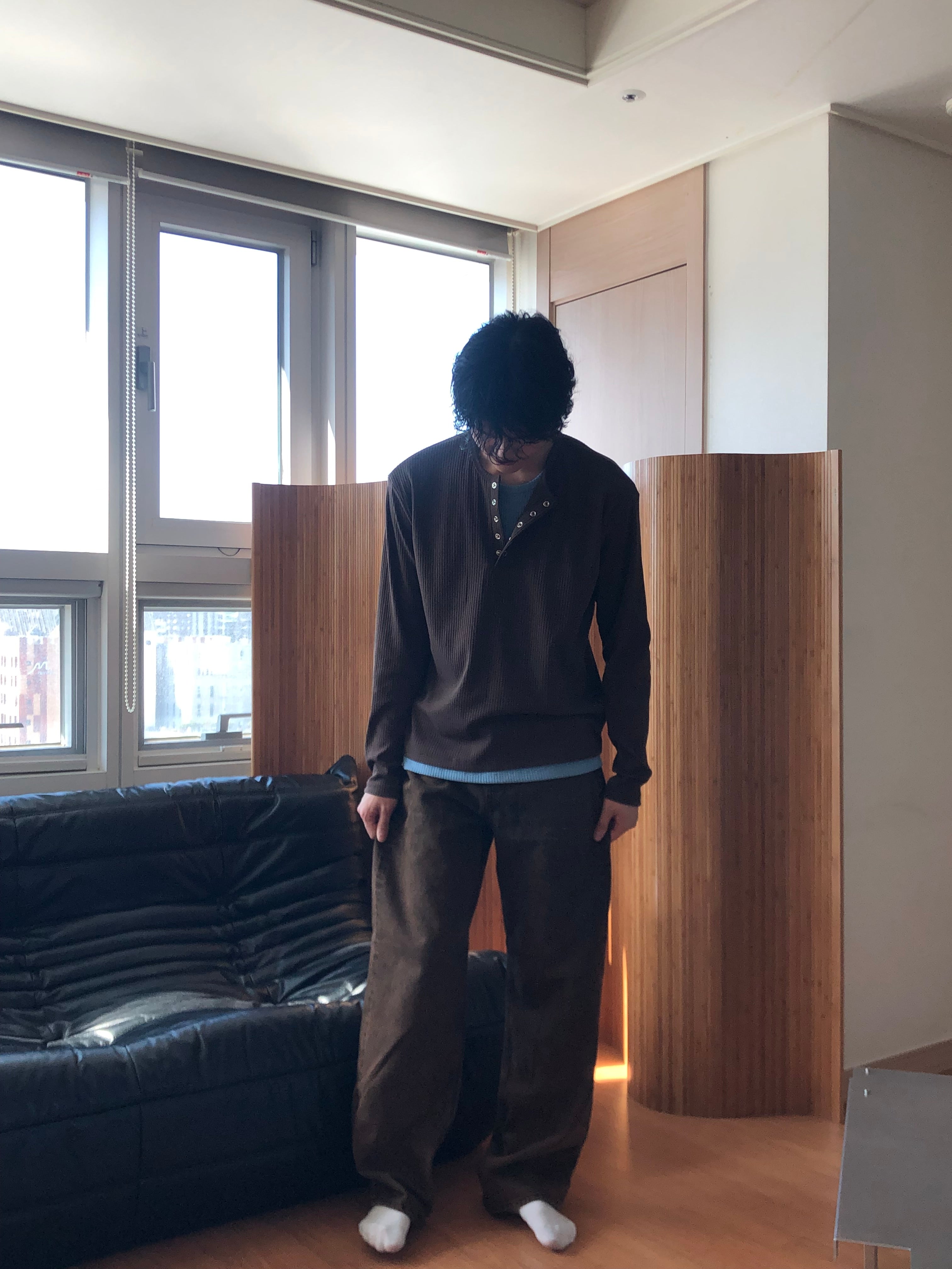 Essential Layering Ribbed Henley