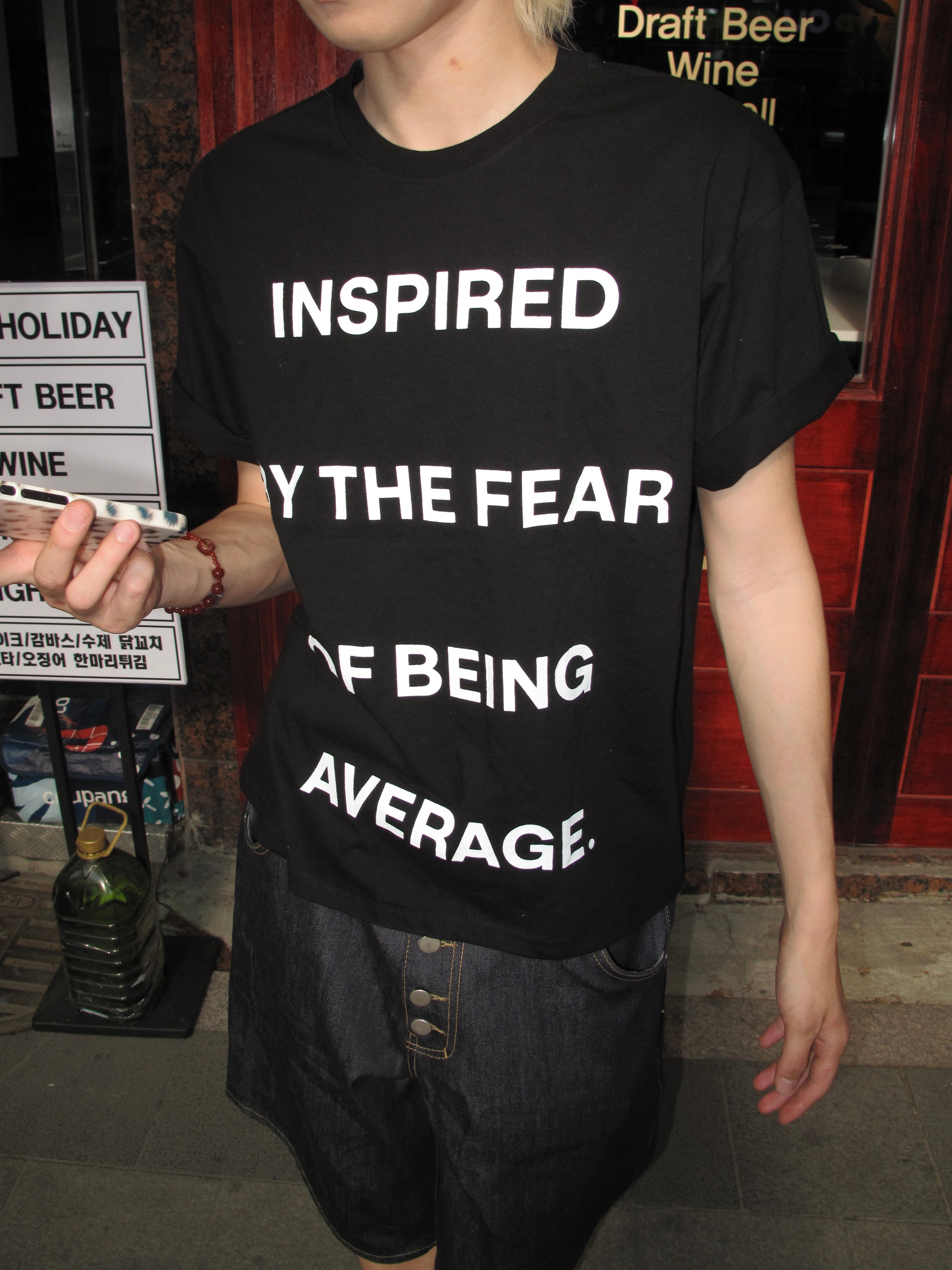 Inspired Graphic Cotton T-Shirt