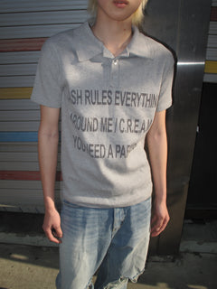 Graphic Slim-Fit Pique Polo Shirt