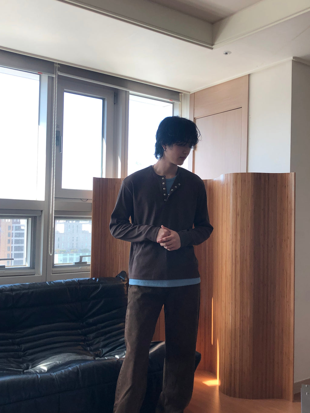 Essential Layering Ribbed Henley