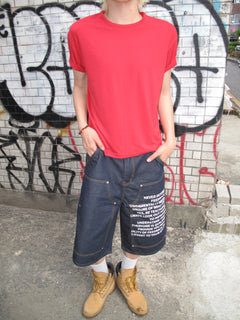 Layered-Cut Short Sleeve Tee