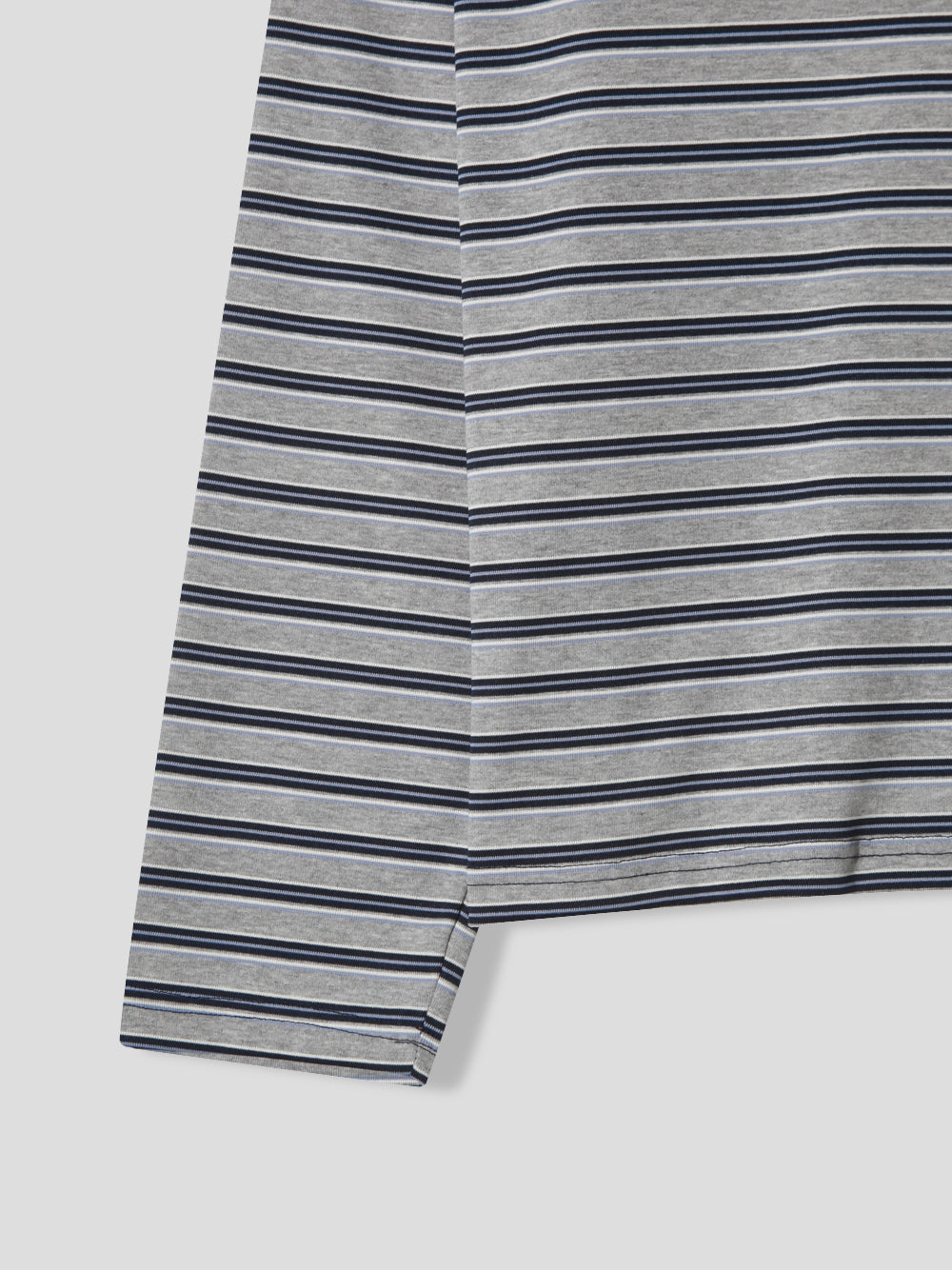 Soft Stretch Stripe Long Sleeve Tee