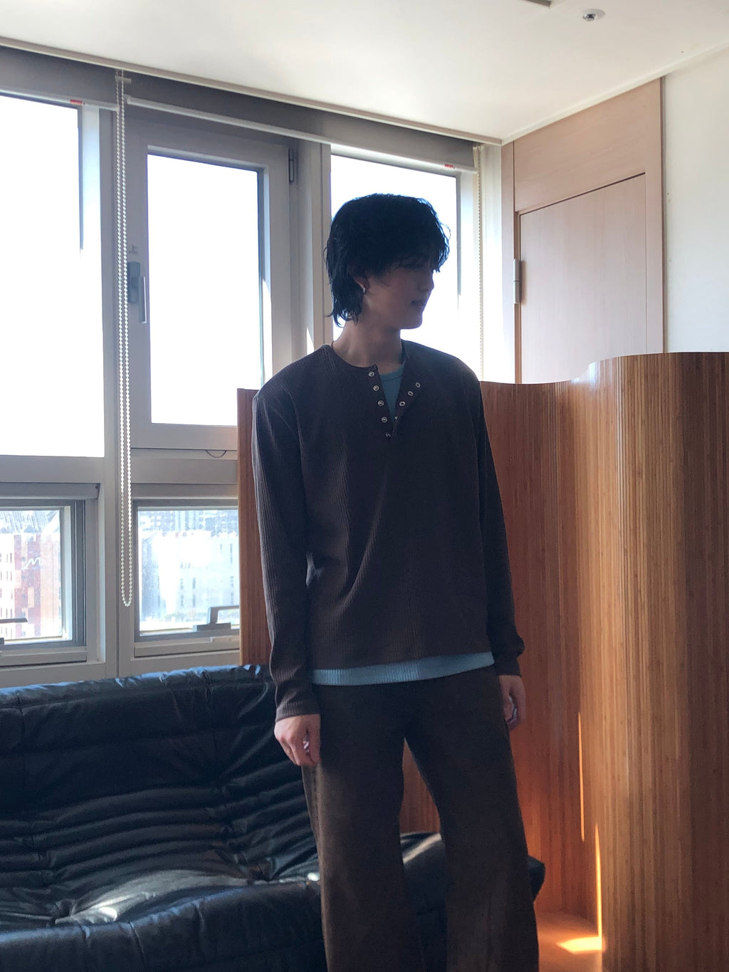 Essential Layering Ribbed Henley