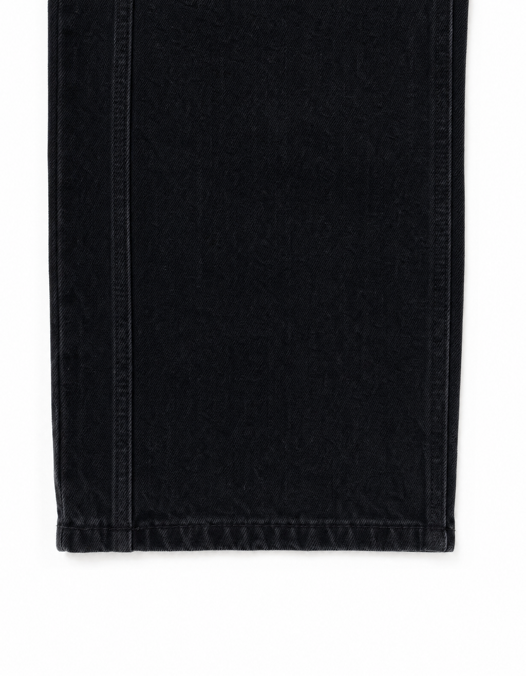 Tab-Pocket Wide Denim Pants