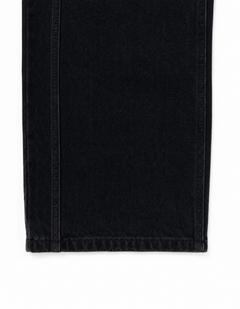 Tab-Pocket Wide Denim Pants