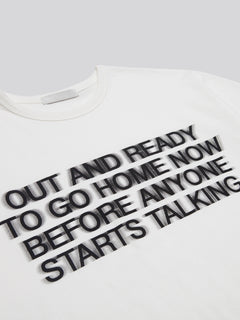 Out and Ready Graphic Cotton T-Shirt