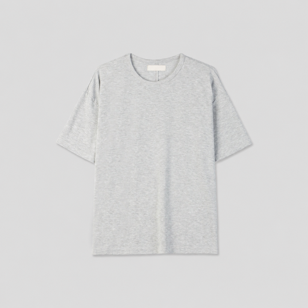 Layered-Cut Short Sleeve Tee