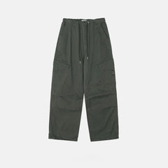 Snap-Pocket Cotton Cargo Pants
