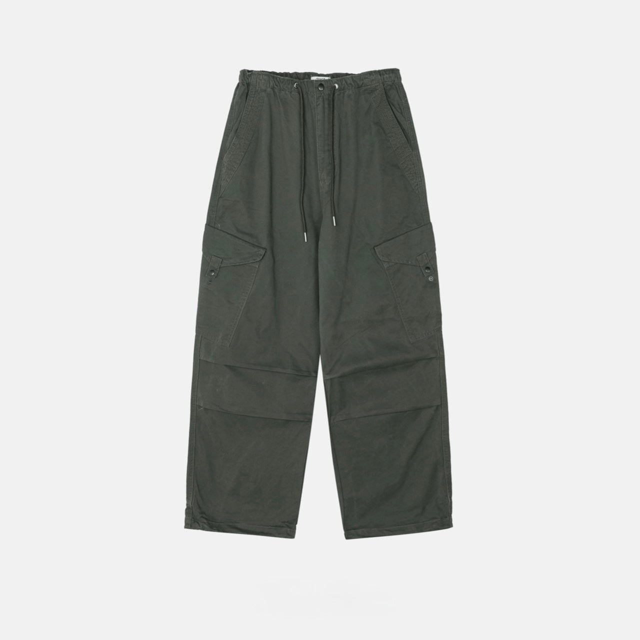 Snap-Pocket Cotton Cargo Pants
