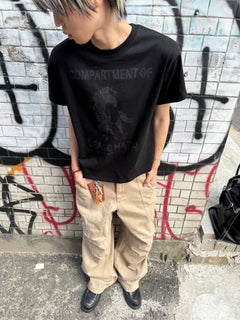 Distressed Horse Graphic Cotton Tee