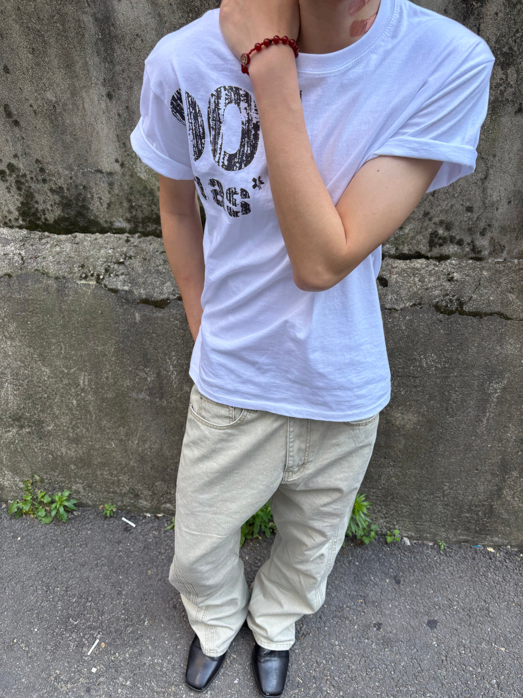 Washed Seam Flare Pants