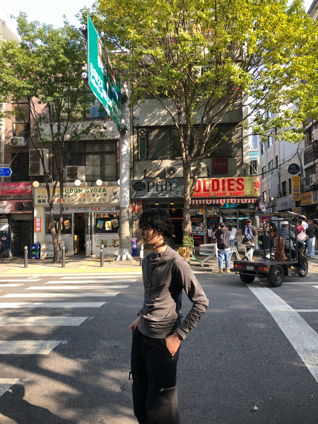 Soft Shirring Long Sleeve Top