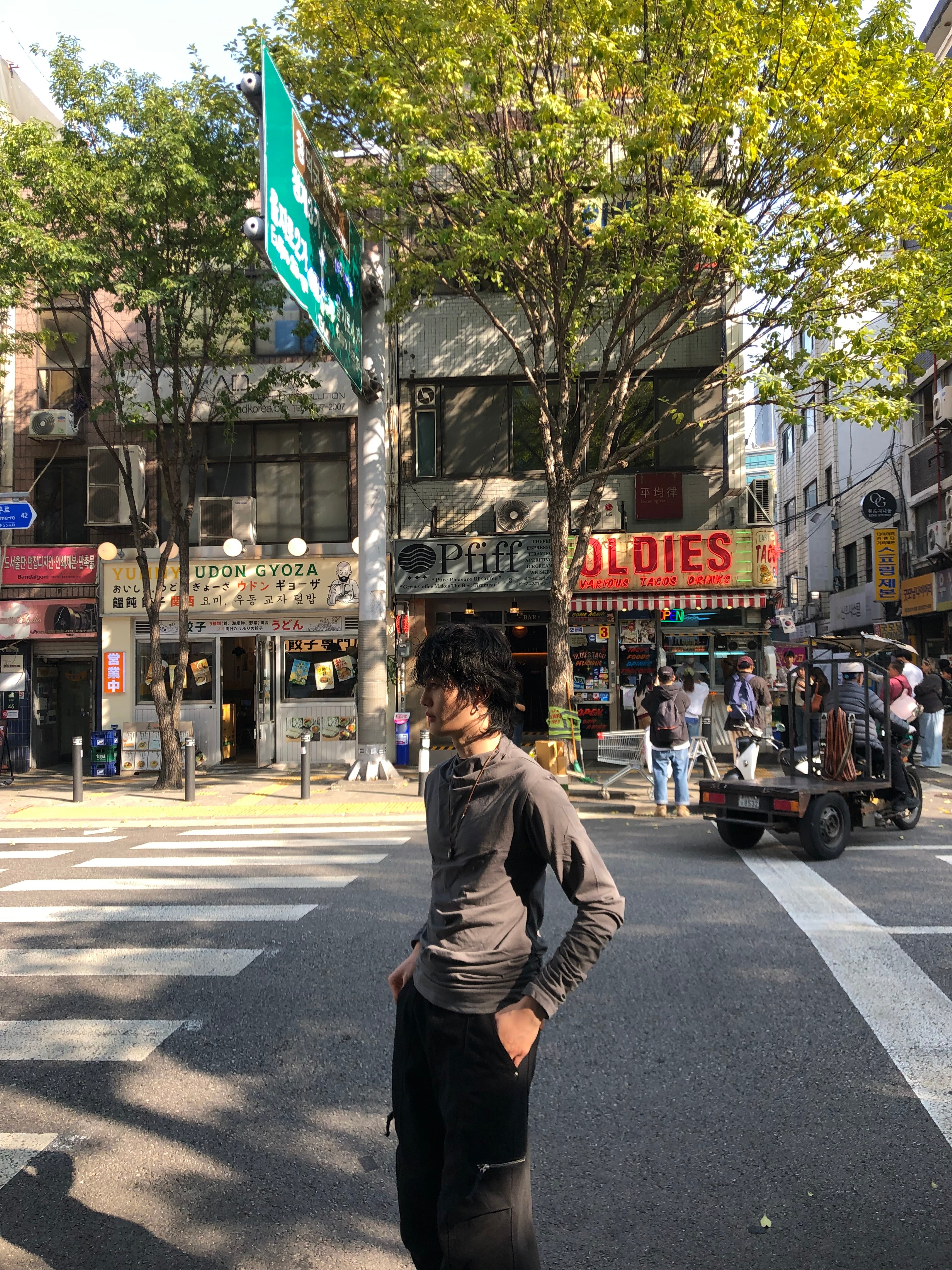 Soft Shirring Long Sleeve Top