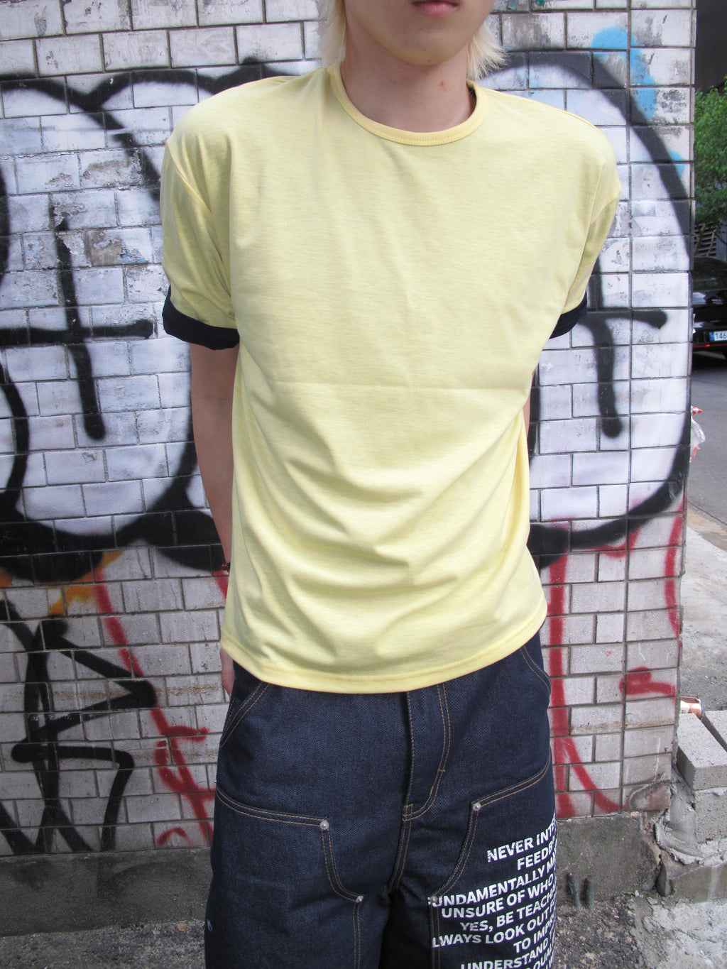 Layered-Cut Short Sleeve Tee