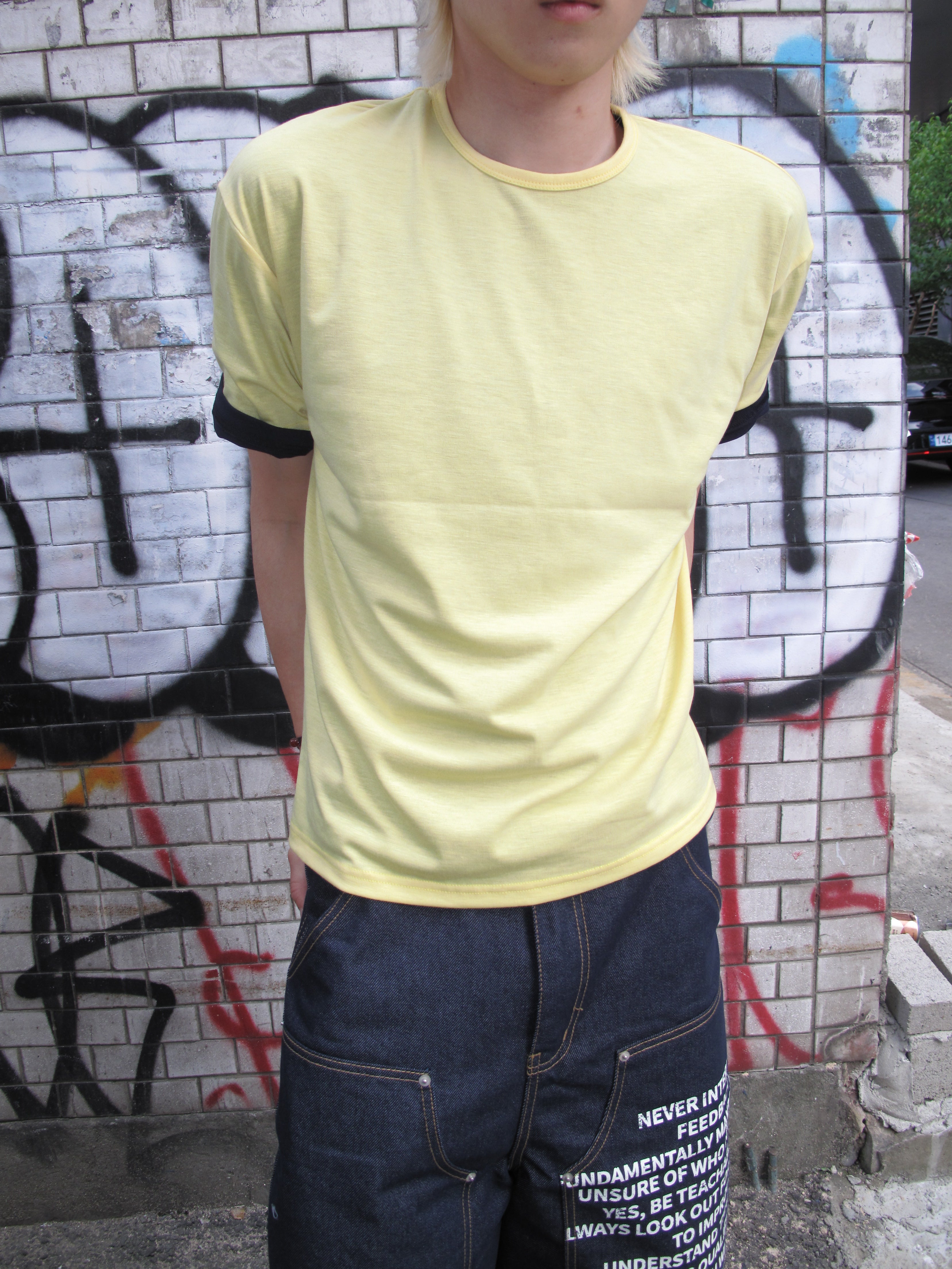 Layered-Cut Short Sleeve Tee