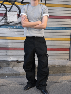 Panel-Dyed Cargo Pants