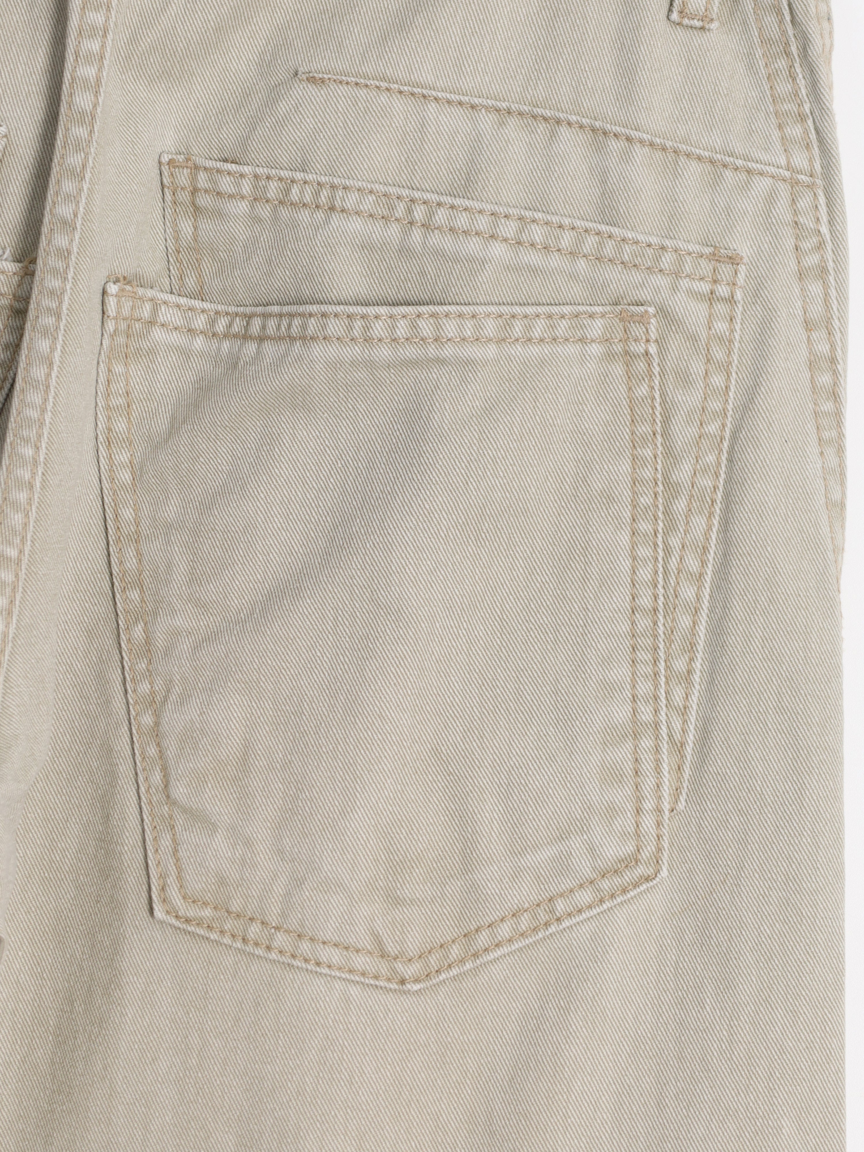 Washed Seam Flare Pants