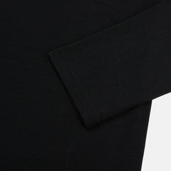Buckle-Detail Layered Long Sleeve Top