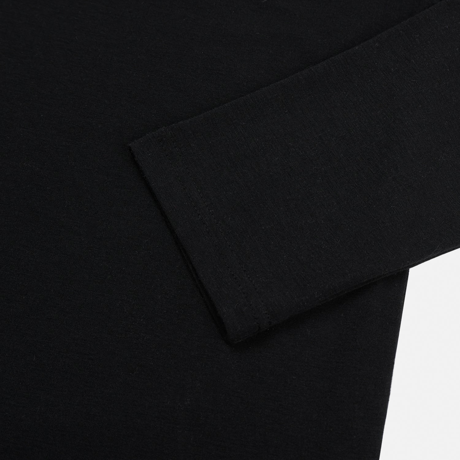 Buckle-Detail Layered Long Sleeve Top