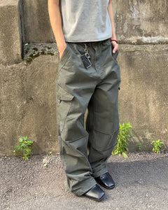 Snap-Pocket Cotton Cargo Pants