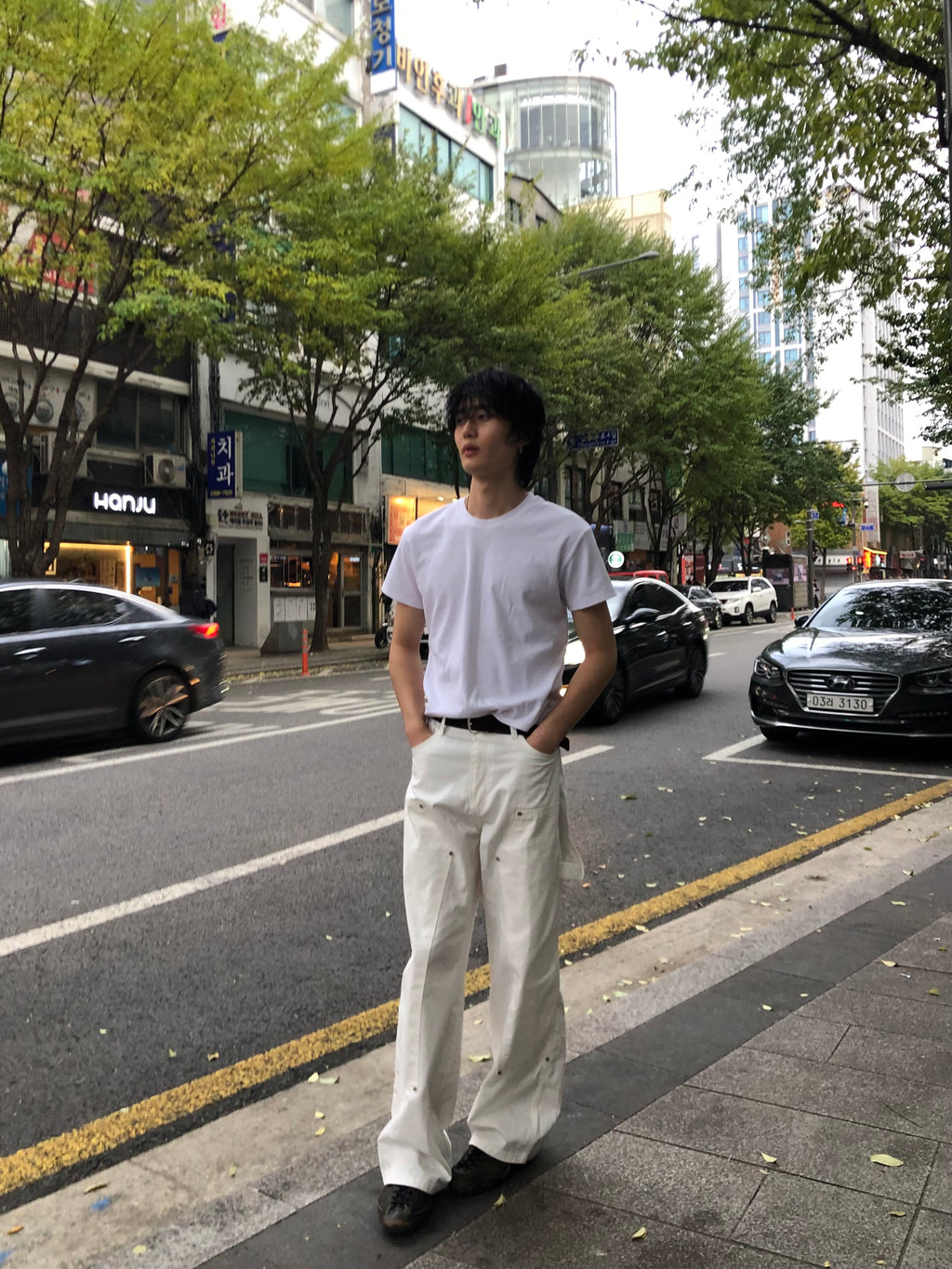 Carpenter pants in edit