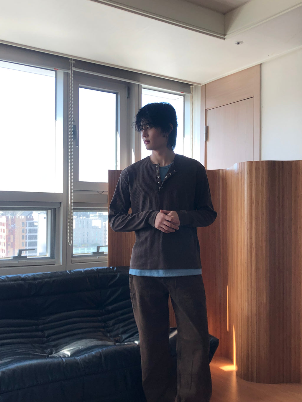 Essential Layering Ribbed Henley