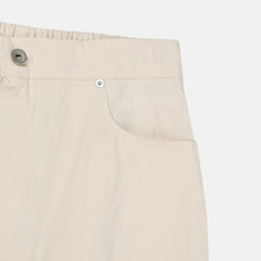 Half-Banded Cargo Bootcut Pants