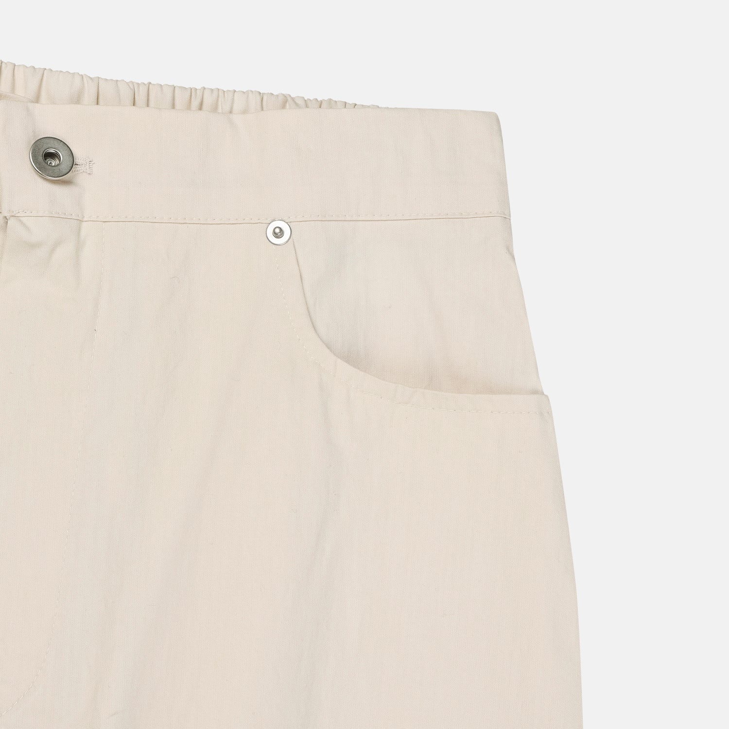 Half-Banded Cargo Bootcut Pants