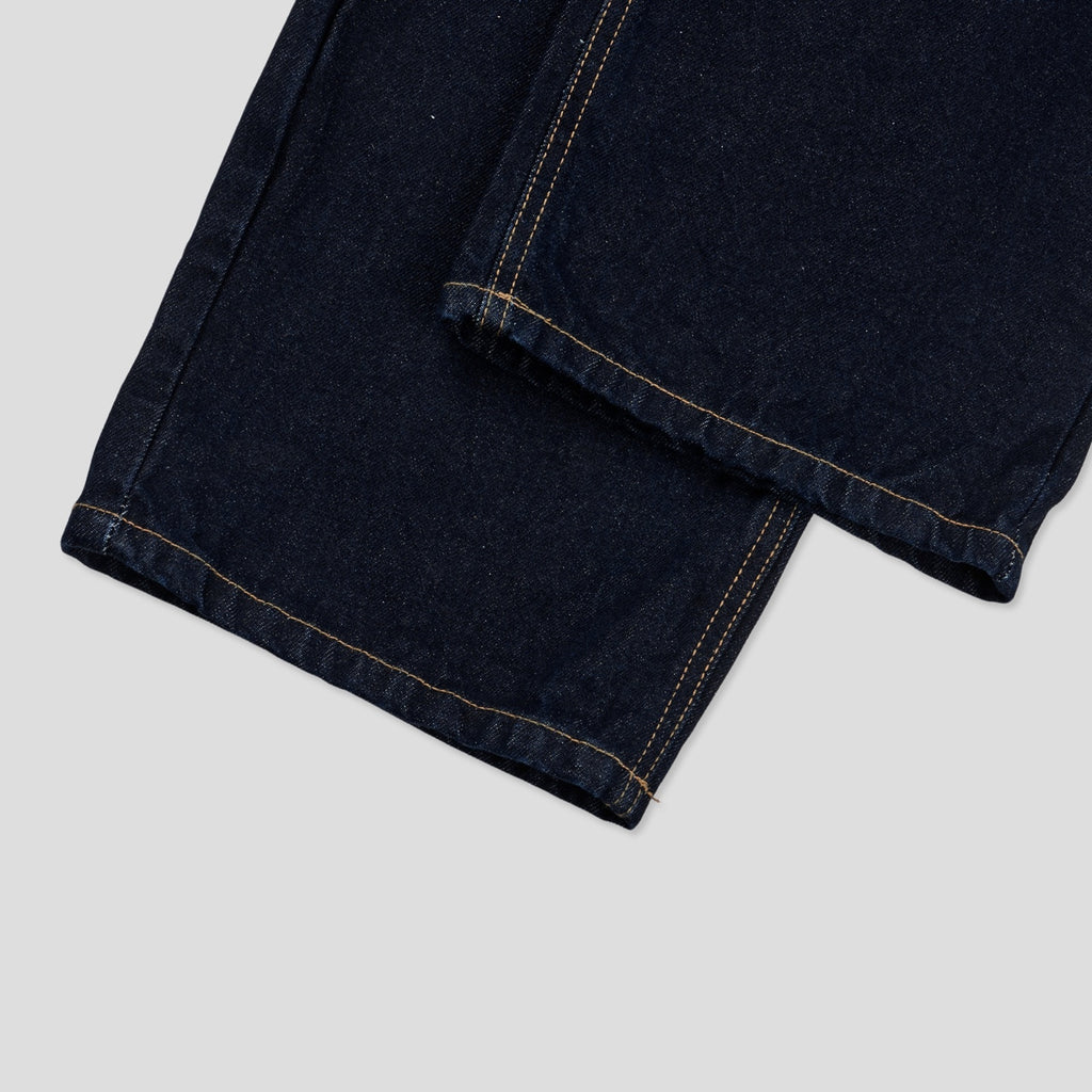 Carry Over Embroidery Wide Denim Pants