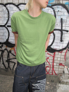 Layered-Cut Short Sleeve Tee
