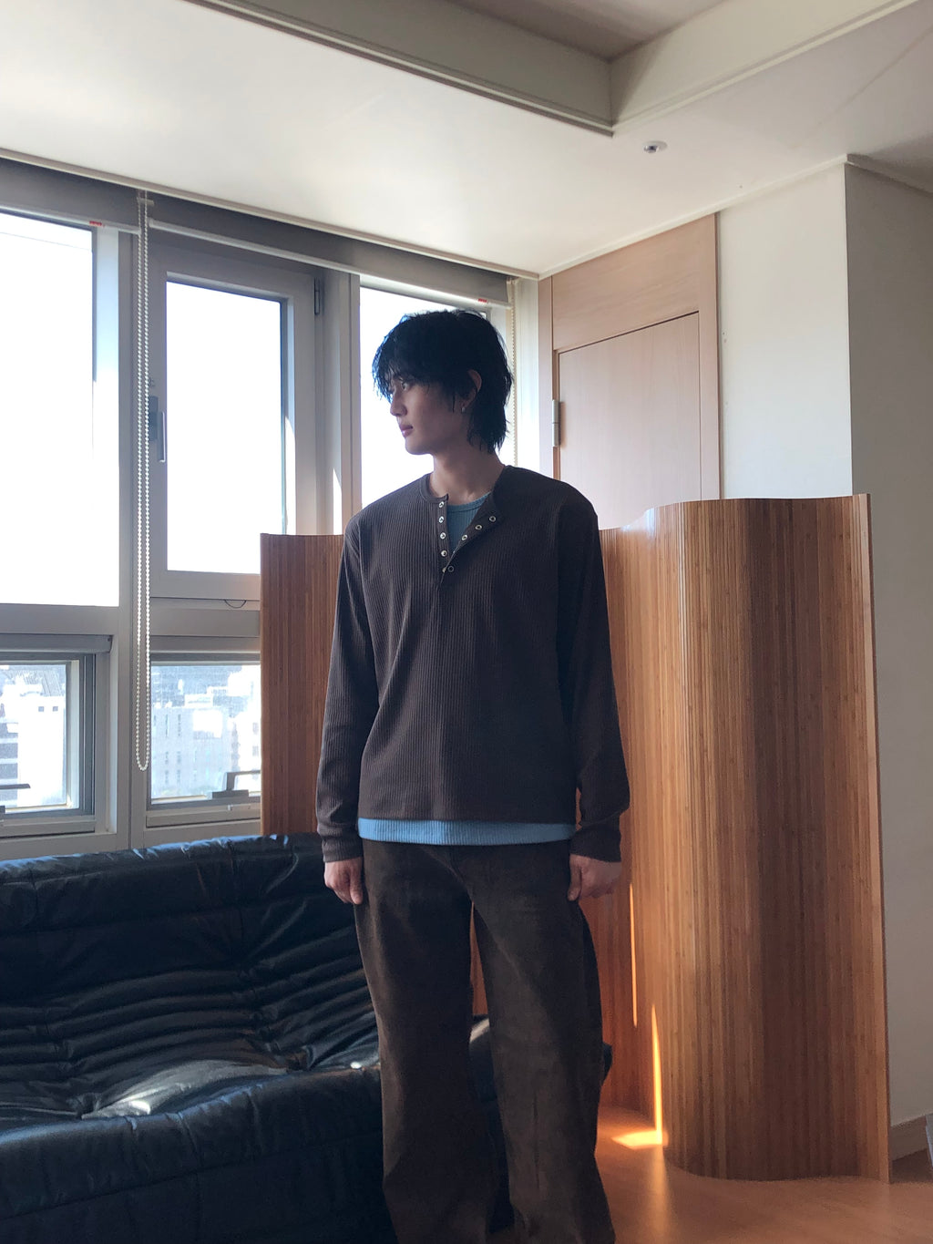 Essential Layering Ribbed Henley