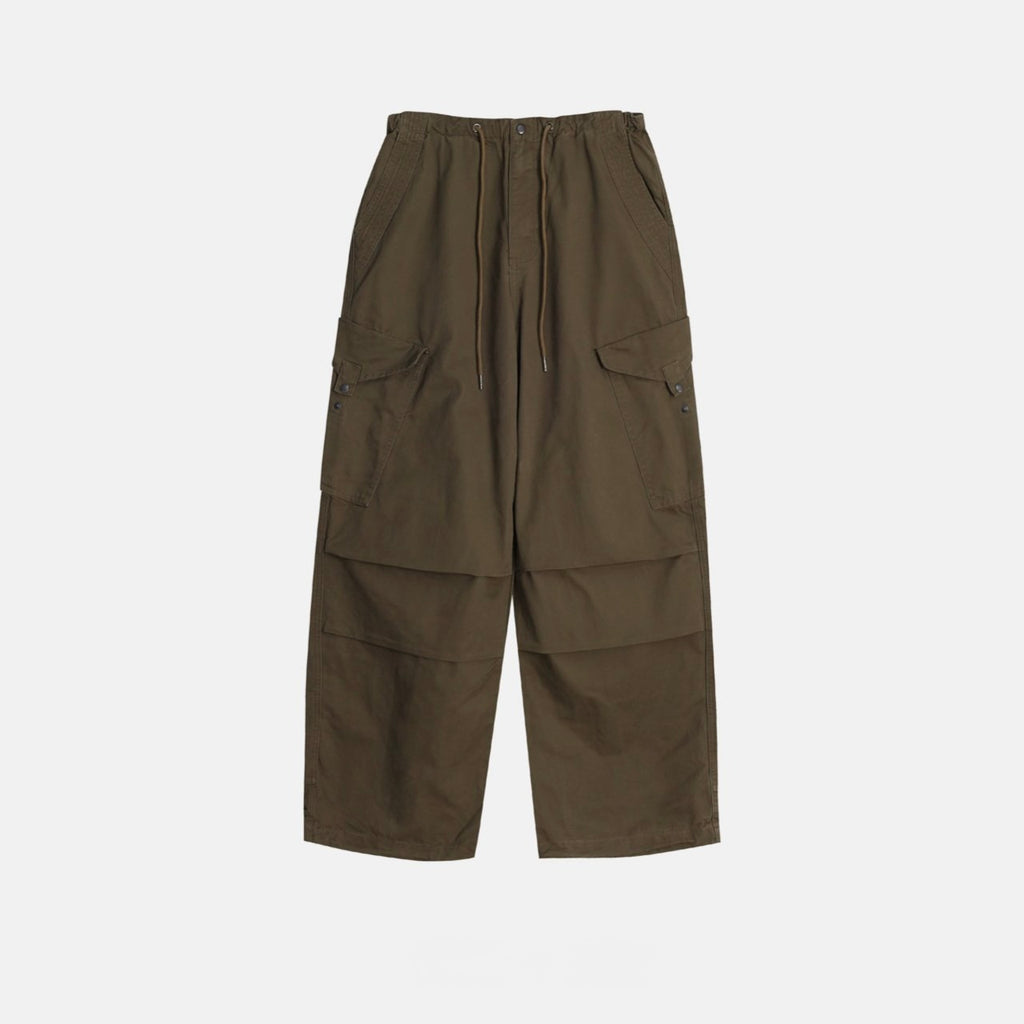 Snap-Pocket Cotton Cargo Pants