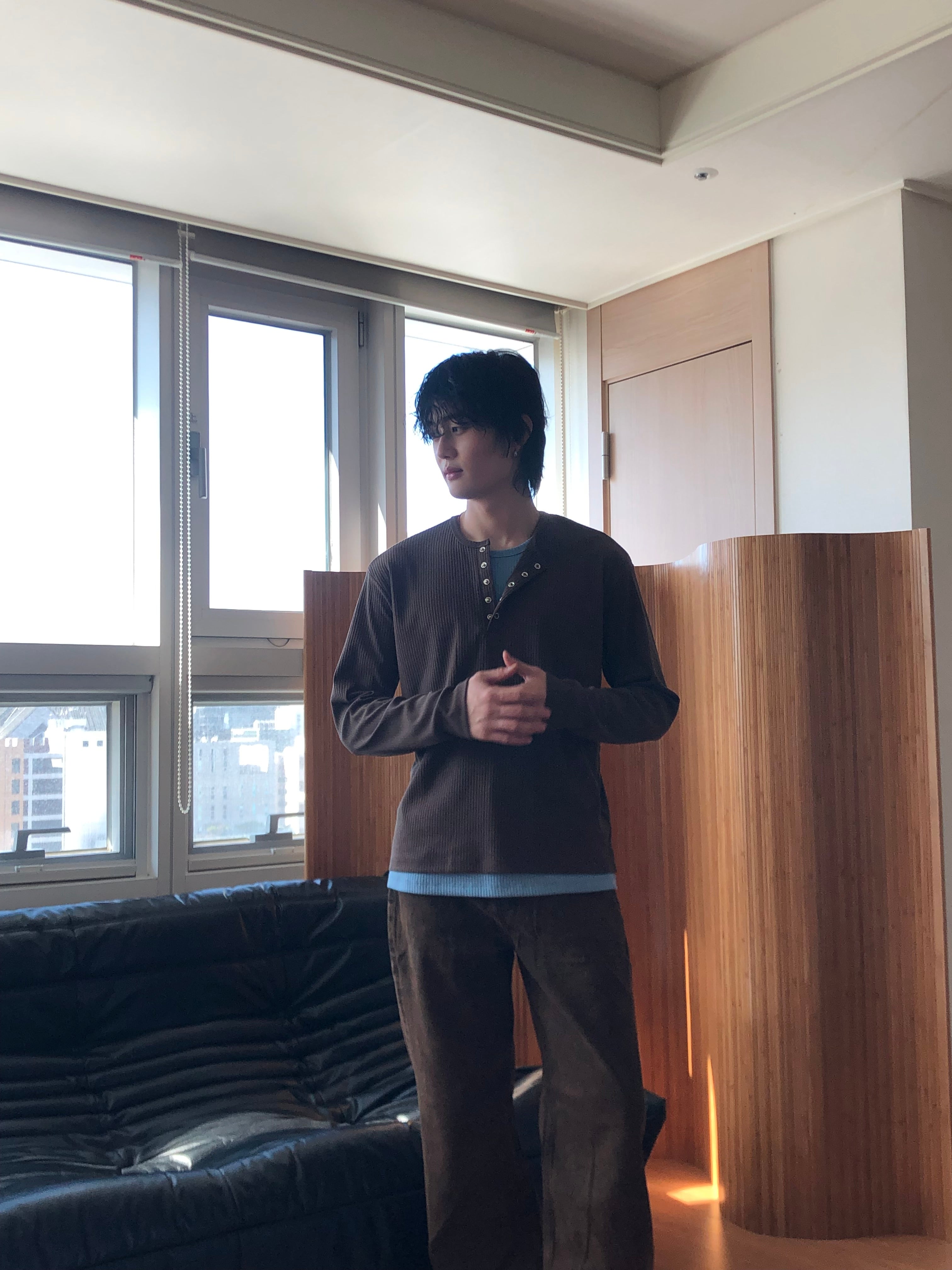 Essential Layering Ribbed Henley