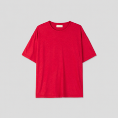 Layered-Cut Short Sleeve Tee