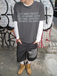Out and Ready Graphic Cotton T-Shirt