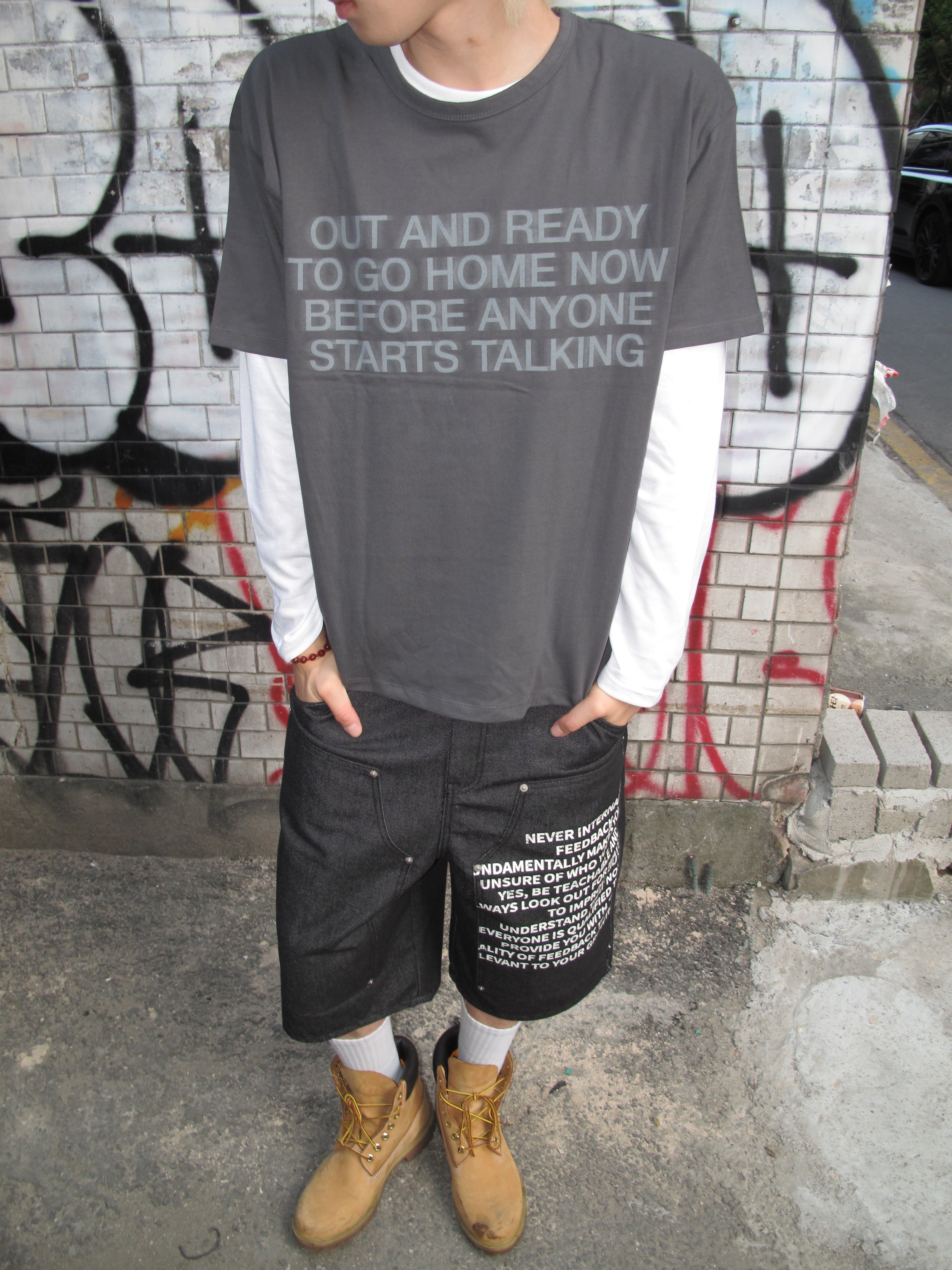 Out and Ready Graphic Cotton T-Shirt