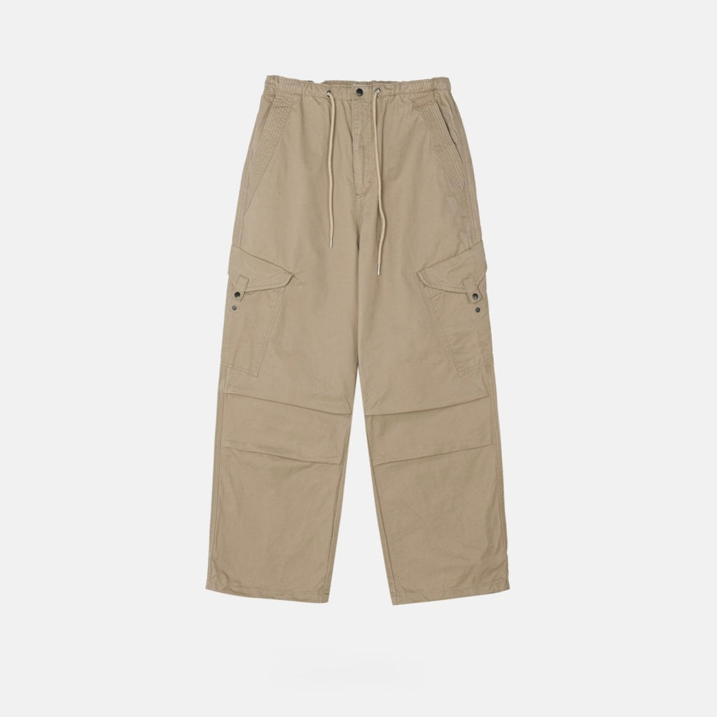 Snap-Pocket Cotton Cargo Pants
