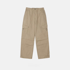 Snap-Pocket Cotton Cargo Pants