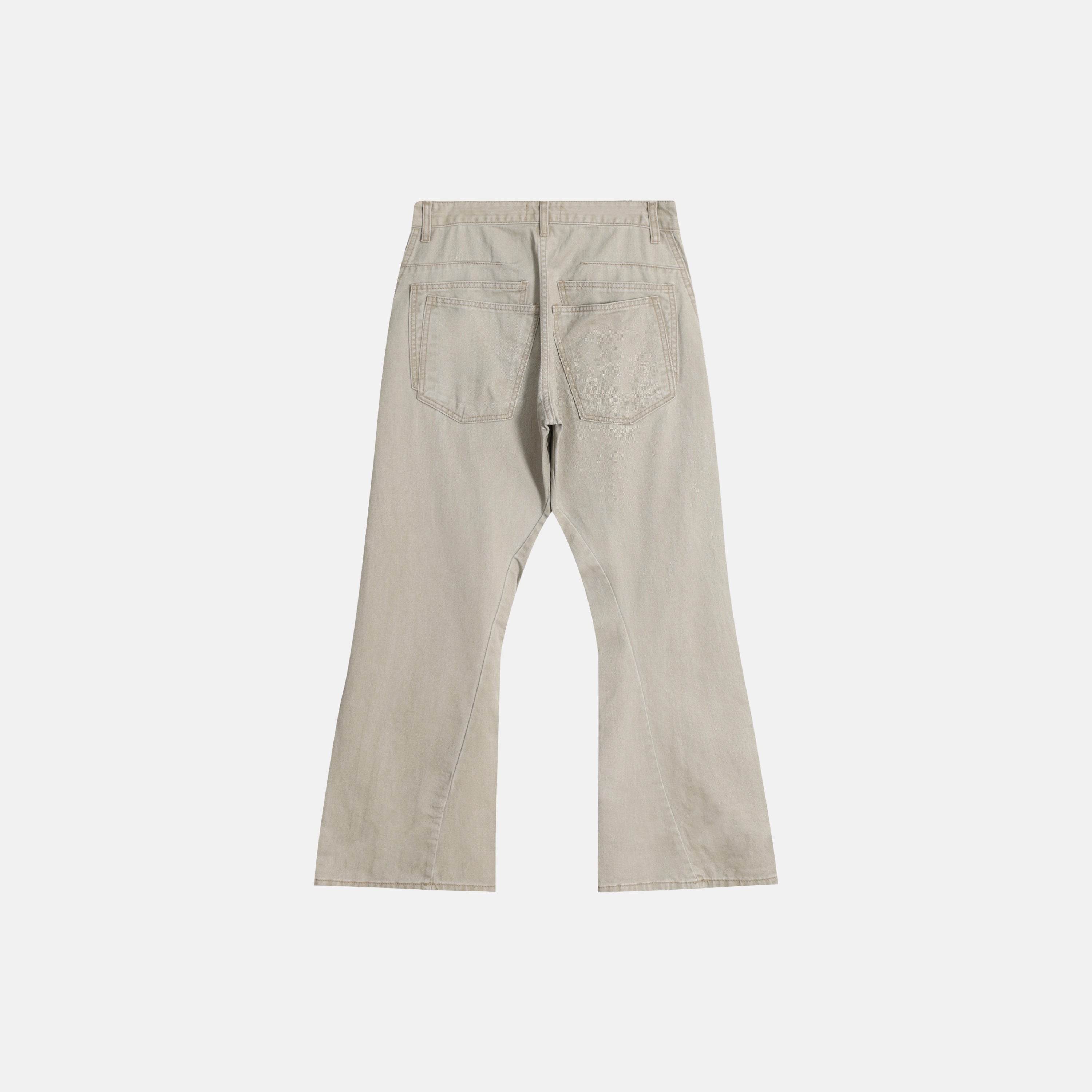 Washed Seam Flare Pants